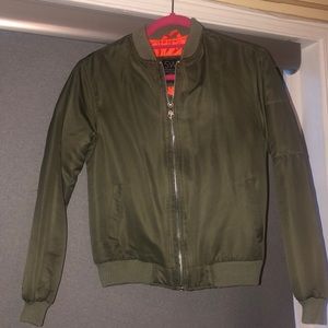 Smooth Olive green jacket
